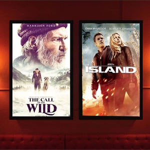 Cadre d'affiches de film LED rectangle 27x40 personnalisable Boîte à lumière publicitaire rétroéclairée pour affiches de film - Product Image 1