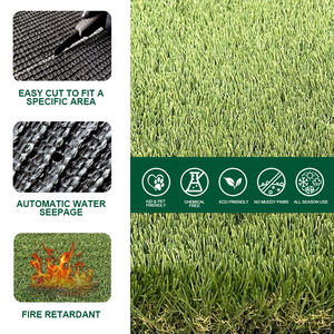 <span class=keywords><strong>Gazon</strong></span> artificiel paysager résistant aux UV haute densité de 47 mm, pelouse synthétique en rouleau pour la décoration de la maison, du jardin et de la cour - Product Image 3