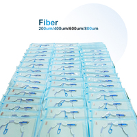 Fibre optique nue 980 nm et 1470 nm avec connecteur SMA 905, fibre de 600 µm pour chirurgie laser minimalement invasive