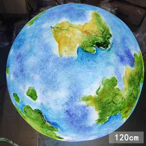 Lámpara de luna de 8 planetas pintada a mano, luces colgantes de planeta personalizadas y creativas modernas para decoración del hogar - Product Image 5