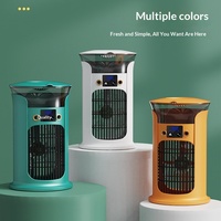 Ventilateur brumisateur évaporatif de bureau, portable, alimenté par USB, 3 vitesses, ultra-silencieux, multifonction, avec lumière nocturne