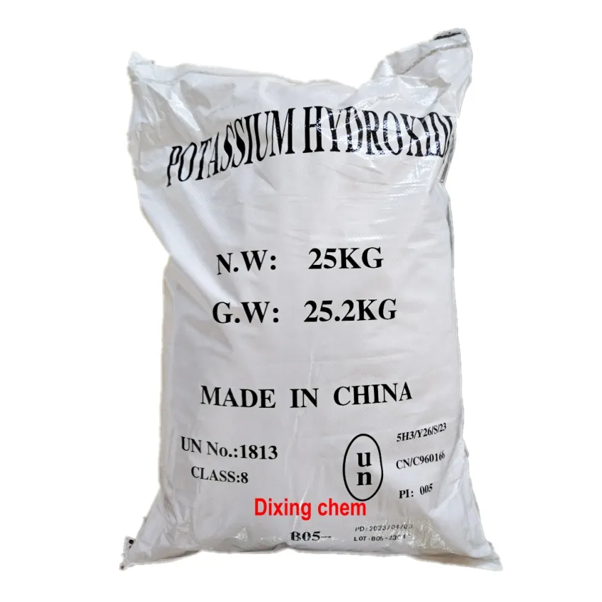 Best Price Potassium Hydroxide 90% KOH Caustic Potash Flake Potassium Soda Flake