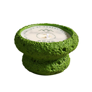 Bougie d'aromathérapie naturelle à la cire de soja, temps de combustion de 1 à 4 heures, sauge blanche de Californie, cèdre, sapin, épicéa, ambiance poétique, rétro - Product Image 6