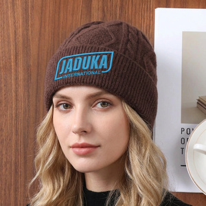 Custom Logo High Quality Oem <b>Hats</b> <b>Men</b> Thickened Warm Cap Casual Blank Knitted <b>Winter</b> <b>Hats</b> Beanies - Product Image 1