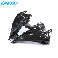 Carénage supérieur avant en fibre de carbone AKOSO pour moto, carénage de nez, panneau de protection d'admission d'air pour BMW S1000RR 2019-2024