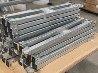 Kit de fixation avant et arrière réglable Angels AS-AR 01 avec une charge de vent de 60 m/s et une charge de neige de 1,6 KN/m² pour structure de montage sur toit métallique
