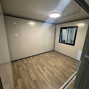บ้านสำเร็จรูป2ห้องนอน3ห้อง40ft หรูหราทันสมัยบ้านหลังเล็กบ้านบ้านแบบขยายได้บ้านตู้คอนเทนเนอร์