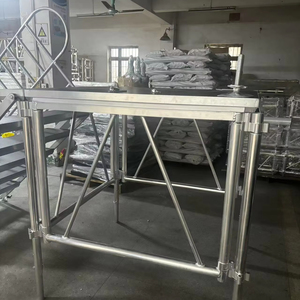 Sân khấu di động gấp gọn bằng hợp kim nhôm, nhẹ, lắp đặt nhanh, có thể điều chỉnh, thích hợp cho đám cưới, trường học, hòa nhạc, sự kiện, biểu diễn - Product Image 4