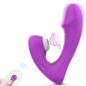 Fabbriche in vendita in cina succhiare vibratore clitoride Sucker Dildo donne con telecomando 9 modalità di velocità masturbatore per le donne