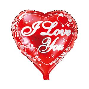 Globo de papel de aluminio con forma de corazón de 18 pulgadas para decoración de bodas y fiestas Te amo - Product Image 1