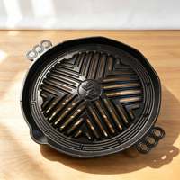 Plaque de cuisson creuse en fonte Jilu Wholesale 295 pour chapeau mongol, en vente