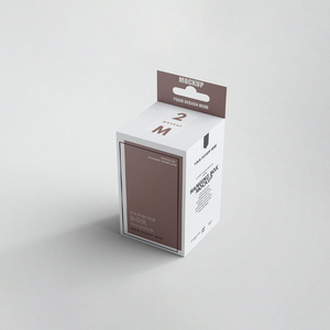 Tùy Chỉnh Treo Tab Phẳng Hộp Giấy Cho Tai Nghe Điện Thoại Phụ Kiện Lông Mi Bao Bì Matt Cán Cho Người Tiêu Dùng Điện Tử - Product Image 5