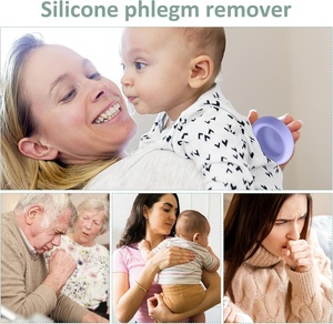 Silicone Palm petto coppa percussione petto terapia fisica tazza pressione tamburo trattamento di massaggio per espettorazione - Product Image 6