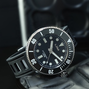 Reloj de Buceo San <span class=keywords><strong>Martin</strong></span> SN001-G de Alta Calidad, Movimiento <span class=keywords><strong>Solar</strong></span>, Acero Inoxidable 316L, Resistente al Agua hasta 1000m, para Hombre, en Venta - Product Image 4