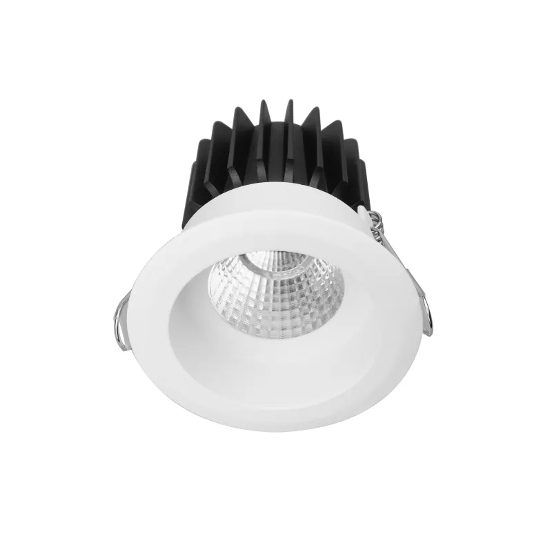 OEM белый пользовательский цвет высокая оптика выход дома комнатный downlight цена 12 Вт светодиодный свет алюминиевый корпус объектива диффузор downlight