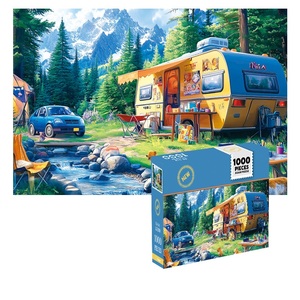 Puzzles en stock, 1000 pièces, peintures célèbres du monde, puzzle en carton, puzzle anti-stress pour adultes et enfants - Product Image 6