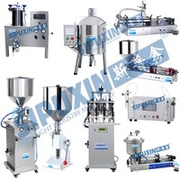 Machine de remplissage semi-automatique de pâte Spx, meilleur prix, 50-500 ml, remplissage de crème, piston pneumatique