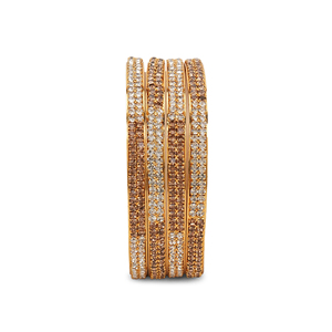 Classic Metal Bangle with White Green and <b>Red</b> Stone Embellishment Elegant Kada <b>Bracelet</b> Traditional Indian Jewelry for Women - Product Image 6