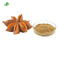 Natuurlijk Kruidenextract Wild Anijs Fruit Extract Poeder 20:1 Oplosmiddelextractie Vacuüm Verpakt Trommel