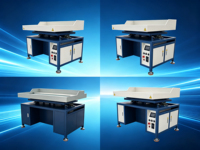 Machine automatique de pose et de brossage de strass LEDIO 1200W pour la décoration de vêtements et textiles, directement de l'usine