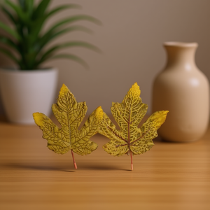 Foglie di acero artificiali ILAN 11 cm 4 pezzi per decorazioni - Product Image 3