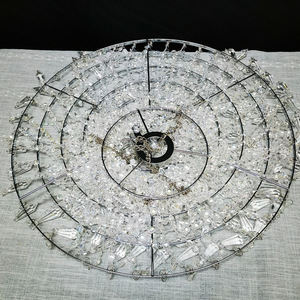 Lustre en perles de cristal acrylique Chengyi, 30 cm, pour la décoration de la scène de mariage - Product Image 1