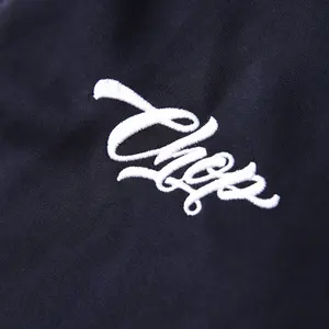 Benutzer definierte Herren Großhandel Vintage Black Fall Wind breaker Baumwolle Übergroße Jacke Sweat suit Sets Herren Unisex Zipper Trainings anzüge