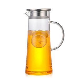 <span class=keywords><strong>Carafe</strong></span> en verre Borosilicate résistant à la chaleur, <span class=keywords><strong>Carafe</strong></span> en verre avec filtre - Product Image 2