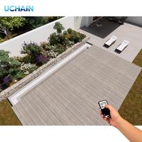 Elektrisch Einziehbare Edelstahl-PC-Poolabdeckung Smart-Steuerung Rutschfeste Plattform für Hotel Villa Kommerzieller Außenpool