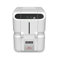 Printer Kartu ID PVC Dua Sisi Avant-Garde MC110, Fungsi Dapat Ditulis Ulang, Tipe Mini Otomatis, Resolusi 300dpi