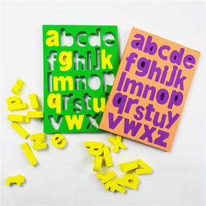 Colorful EVA Foam <strong>Magnetic</strong> Puzzle Board Letters <strong>Numbers</strong> Matching Educational Toy for Kids - Product Image 2