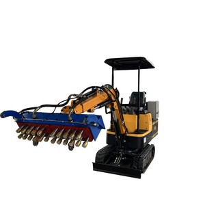 Cortadora de Concreto Compacta con Motor Diésel y Brazo Hidráulico para Desbastar Paredes de Túneles y Trabajos de Demolición - Product Image 1