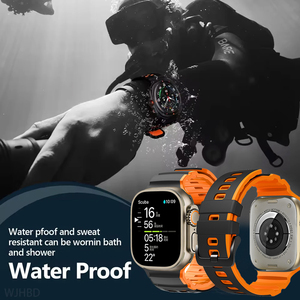 Correa Deportiva de Silicona con Hebilla Ajustable de Acero Inoxidable <span class=keywords><strong>para</strong></span> <span class=keywords><strong>Apple</strong></span> <span class=keywords><strong>Watch</strong></span> Ultra 49mm, ¡Nuevo Lanzamiento! - Product Image 6