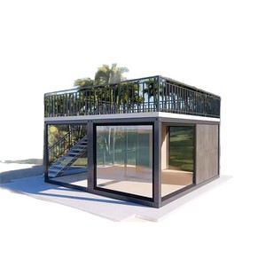 Casa Prefabricada Modular de Acero de Lujo a Bajo Costo, Villa Vacacional junto al Mar, Desmontable, Tipo Contenedor, con Terraza, para Uso en Hoteles y Apartamentos - Product Image 5