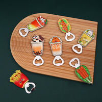 Ouvre-boîte 2-en-1 personnalisé 3D écologique de haute qualité avec lame de bar et logo en relief