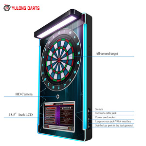 Customized Top Family Online <b>Dart</b> Game Machine Alloy <b>Cabinet</b> 18.5 Inch Touch Screen All-round Luminous Soft <b>Dart</b> <b>Board</b> - Product Image 5