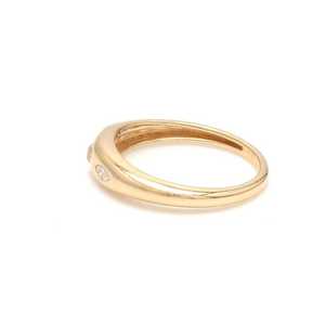 Anillos de Diamantes de Lujo en Oro de 14k con Baño de Rodio, Certificados, Diseño Robusto, Accesorios Nupciales de Alta Gama para Mujer - Product Image 3