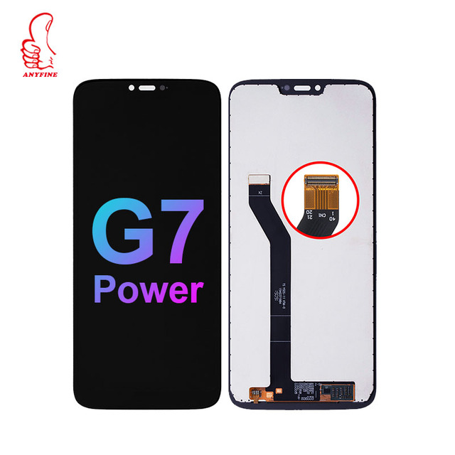 For Motorola Moto G7 Power 6.2 Inch LCD Screen Display Touch Screen Digitizer Assembly