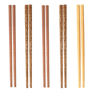 Palillos para niños de 6 a 12 años, palillos de madera maciza de 18 cm, hechos de madera de ala de pollo y sándalo rojo, sin pintar. - Product Image 5