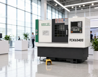 Centre d'usinage DRC TCK6340S avec commande CNC GSK, tour CNC 2 axes haute précision et haute productivité
