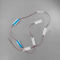 Perles de lampe SMD universelles avec lentille optique 3V 6V 2W pour réparation de rétroéclairage de téléviseur LCD, kits et pièces CKD