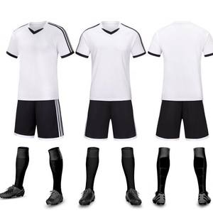 Conjuntos de Entrenamiento de Fútbol de Manga Corta de Secado Rápido, 100% Poliéster, Compra al por Mayor Disponible, Uniformes de Fútbol - Product Image 3