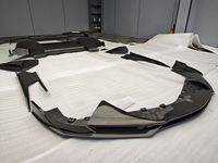 Kit carrosserie en fibre de carbone sèche style AM-ANS pour McLaren Artura : Lame avant, jupes latérales, diffuseur arrière, aileron GT