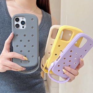 Coque de téléphone 3D style sabot en TPU, avec breloques DIY, motif animal ajouré, dissipant la chaleur, antichoc pour 16 15 14 <span class=keywords><strong>Pro</strong></span> Max - Product Image 2