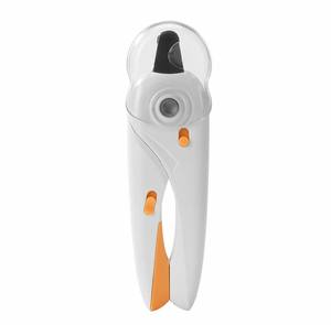Coupe-ongles <span class=keywords><strong>pour</strong></span> animaux de compagnie en plastique écologique et acier inoxydable avec lumière LED, protection de sécurité <span class=keywords><strong>pour</strong></span> <span class=keywords><strong>chien</strong></span>/chat/lapin, coupe-griffes <span class=keywords><strong>pour</strong></span> petits animaux - Product Image 3