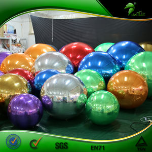Boule miroir gonflable brillante, Disco, couleur personnalisée, pour boîte de nuit, sphère gonflable - Product Image 4