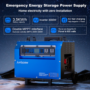 Trạm năng lượng mặt trời 3000W với biến tần lai | Máy phát điện cầm tay để sạc xe & khẩn cấp ngoài trời - Product Image 2