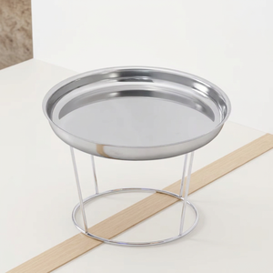 Plateau moderne en acier pour fruits de mer - Product Image 1