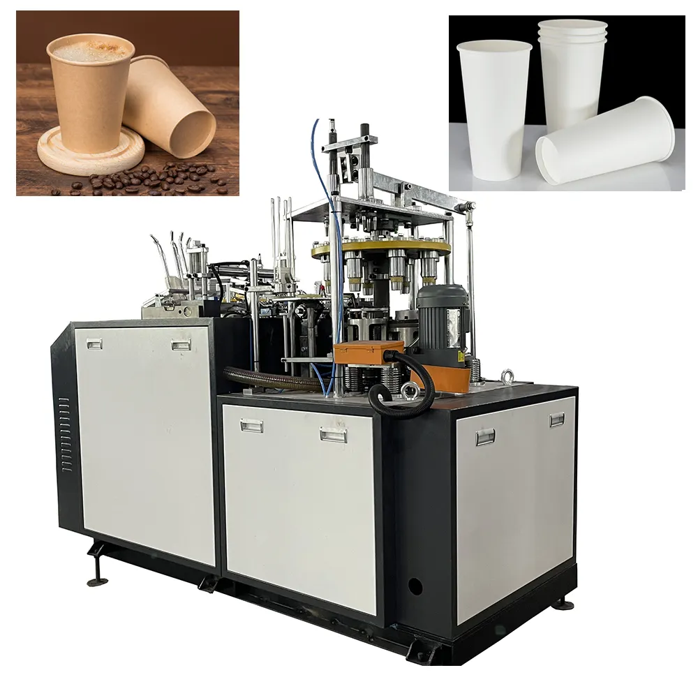 Offres Spéciales d'usine, machine de fabrication de gobelets en papier au design moderne, machine pour la fabrication de gobelets en papier