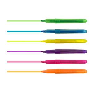 Fabricación Resaltadores Pluma fluorescente Colores surtidos Resaltador de secado rápido Marcador Biblia Diario Resaltadores de colores - Product Image 3